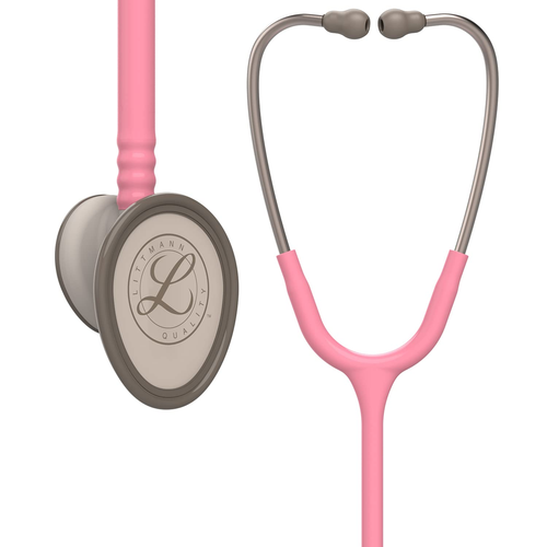 3M Littmann Lightweight II S.E. Stethoscope, 2456, 28" Pearl Pink Tube - Picture 1 of 6