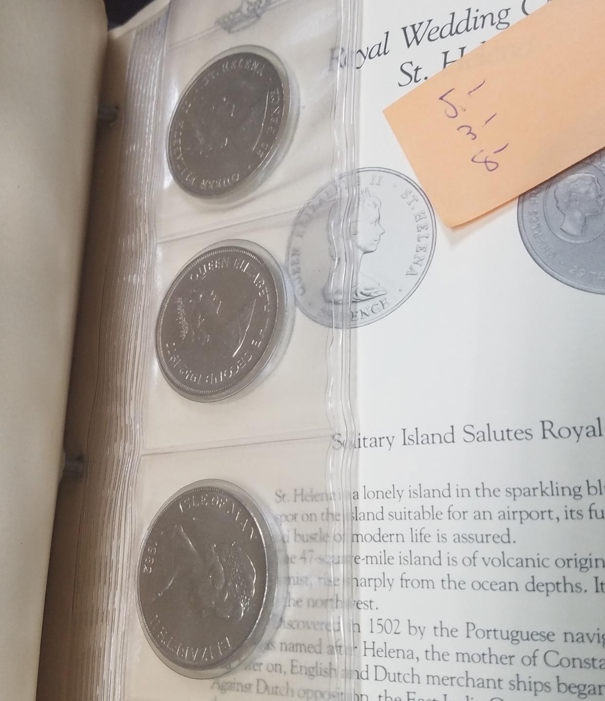 Historic Crown Coins of the World Collection | Catalog Value $250+ | In Binder