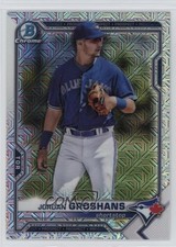 2021 Bowman Chrome Prospects Mega Box Mojo Refractor Jordan Groshans 10c7