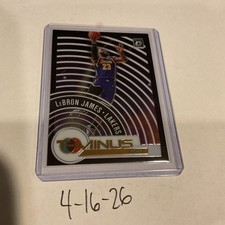 2020-21 Donruss Optic T-Minus 3...2...1 LeBron James #9 Los Angeles Lakers