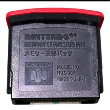 Nintendo 64 NUS-007 Expansion Pak Official N64 Memory Pack Used