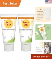 Baby Diaper Rash Ointment, Maximum Strength, 40 Zinc Oxide, 100 Natural Ori...