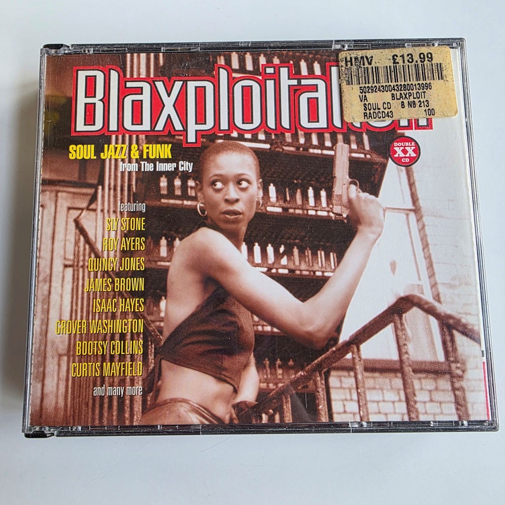 Blaxploitation: Soul Jazz & Funk From The Inner City - 2 CD Set (1996) Various