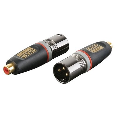 DAP Audio XGA34 - Adapter 3-pol XLR male auf RCA Cinch female