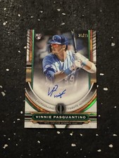 2023 Topps Tribute - Tribute Autographs Vinnie Pasquantino #TA-VP Green /99 (AU,