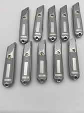 Lot of 10 Utility Knife Knives Box Cutter Non...