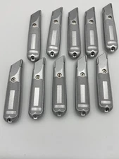 Lot of 10 Utility Knife Knives Box Cutter Non-Retractable