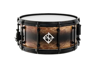 DIXON PMT Black Reverse Burst 14x6,5'' snare