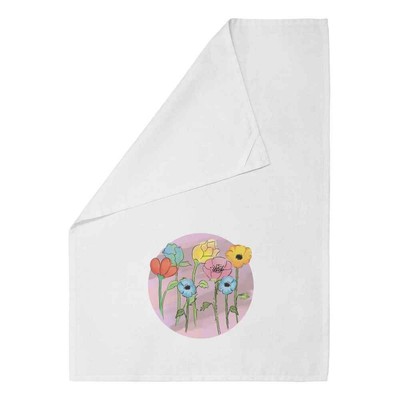 Geschirrtuch/Geschirrtuch ''Auswahl Wildblumen'' Baumwolle (TW053900)
