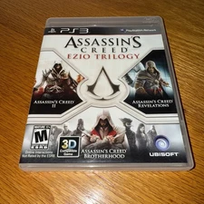 Assassin's Creed Ezio Trilogy PS3 PlayStation 3 - Complete CIB