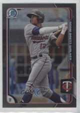 2015 Bowman Draft Chrome Asia Exclusive Black Refractor Adam Walker Brett fm0
