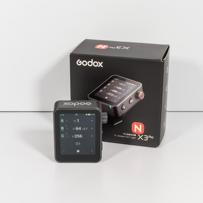 Godox X3 Pro N Nikon Funkauslöser TTL HSS Flash Trigger mit Akku - NEUWERTIG