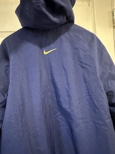 Vintage Nike Sherpa Lined Jacket Size Youth XL 18-20 ( Seen description) - Picture 3 of 7