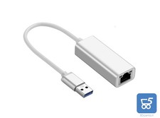 Scheda di Rete USB Ethernet Giga 10/100/1000 Mbps RJ-45 MAC PC Windows Linux