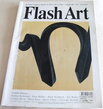 Flash Art magazine: November-December 1996