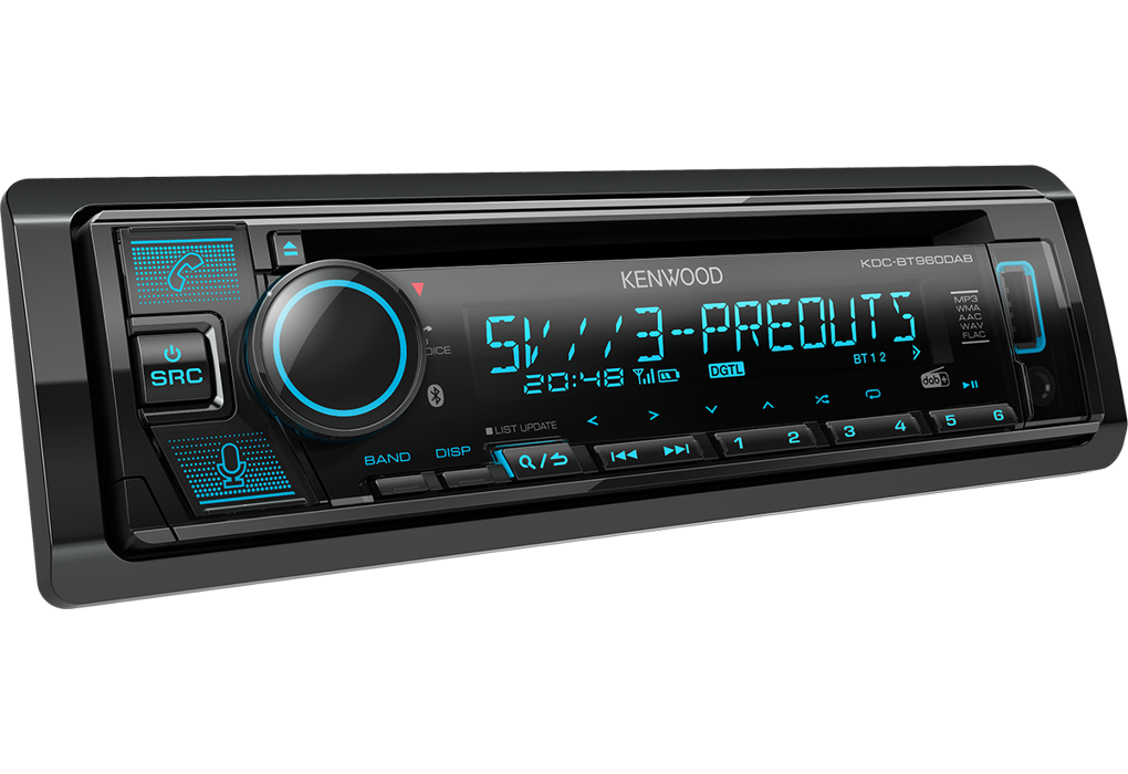 Kenwood Schwarz Autoradio, Kdcbt960dab - Image 3