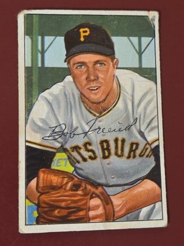Bob Friend #191 1952 Bowman card
