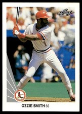 1990 Leaf #142 Ozzie Smith St. Louis Cardinals HOF MINT! 