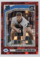 2024 Donruss Rated Rookie Optic Preview Red Pandora Prizm Tanner McLachlan 1k9t