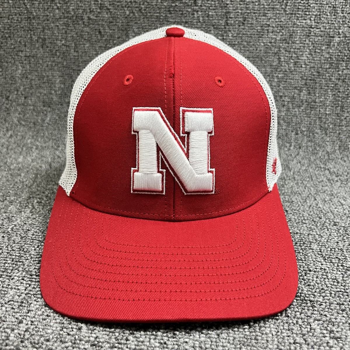 Nebraska Cornhuskers '47 Brand Trawler Trucker Hat Red White Snapback Cap