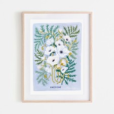 0_Anemone Art Print Flower Market Print Floral Art Print Floral Gallery Wall Art