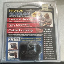 Pro-Lok Gunlok Trigger and Cable Lock GL650KD Gun Lock Gun Safety BRAND NEW