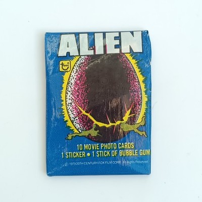 Alien Trading Cards Pack (Topps 1979)