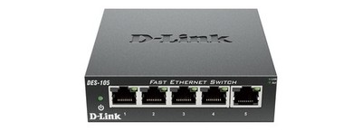 DLink Deutschland 5-Port Switch DES-105/E EAN: 0790069368189