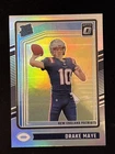 2024 Panini Donruss Optic Rated Rookie Drake Maye #229 Holo Prizm (RC)