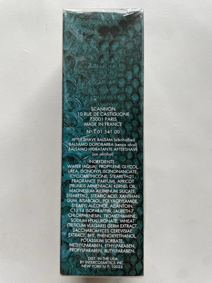 Trussardi питон для мужчин после бритья бальзам 100 мл 3,4 унц новый запечатанный - Изображение 2 из 4