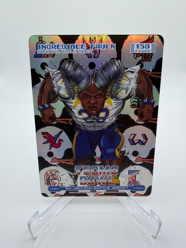Bo Jackson Battle Arena Tecmo Bowl Incredible Faulk Marshall Faulk Helmets Steel