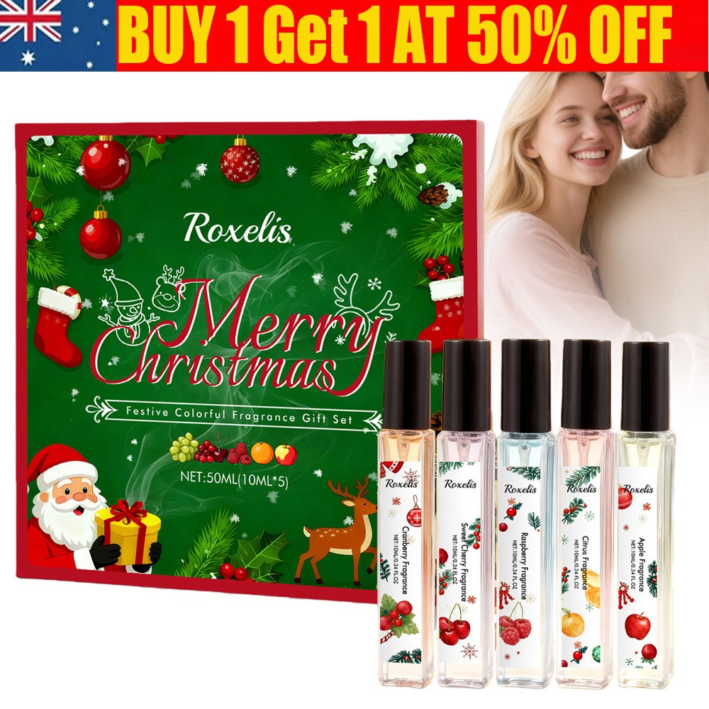 Christmas Perfume Set Advent Calendar 5PC Perfume Women Christmas Gift 10ml