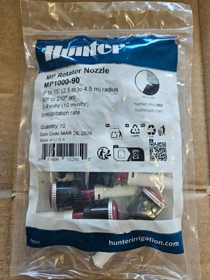 10 Hunter MP 1000 90-210 Rotator Sprinkler Nozzles NEW