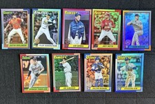 2024 Topps 35th Refractor Lot Gehrig DiMaggio Verlander Votto RC