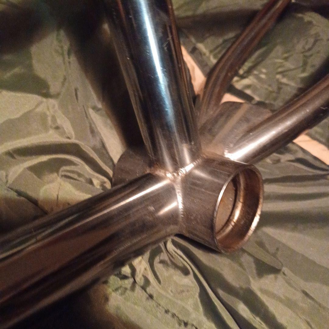 KHE SHOLA 軽量BMXフレーム KHE Shola BMX Frame Lightweight Titanium Color Signed by