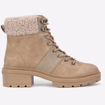 Rocket Dog Icy Damen Freizeit Biker Stiefeletten Brown