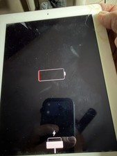 Apple iPad 2 WHITE 16GB A1396 BROKEN