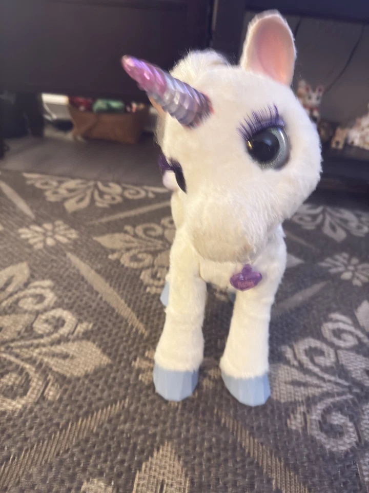 Juguete interactivo unicornio mágico StarLily Star Friends de piel real - Ver descripción  Foto 4 de 4