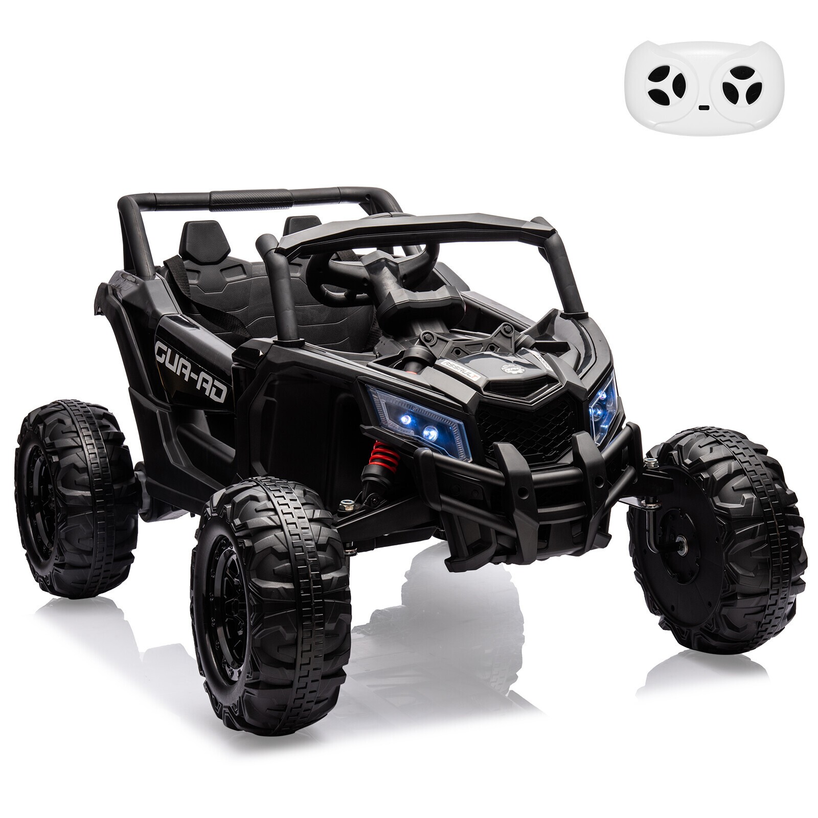 24V Power Wheels Electric Ride on UTV Car Toys Gift for Kids w/ Remote Control