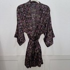 Victorias Secret Kimono Robe Floral Print Lightweight XS/S — photo 1