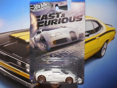 Hot Wheels Fast & Furious - Bugatti Veyron Scala 1:64 - Modellino Die-cast 7 Cm - JBY41 - 2