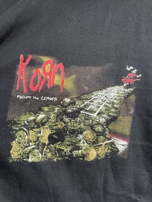 Vintage 90s Korn Follow The Leader Longsleeve Zip Hoodie | eBay
