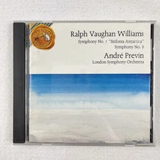 Vaughan Williams: Symphony No. 7 "Sinfonia Antartica" Symphony No. 8 (Audio CD)