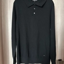 Martinball Merino Wool Cowl Neck Sweater, Size 105, New