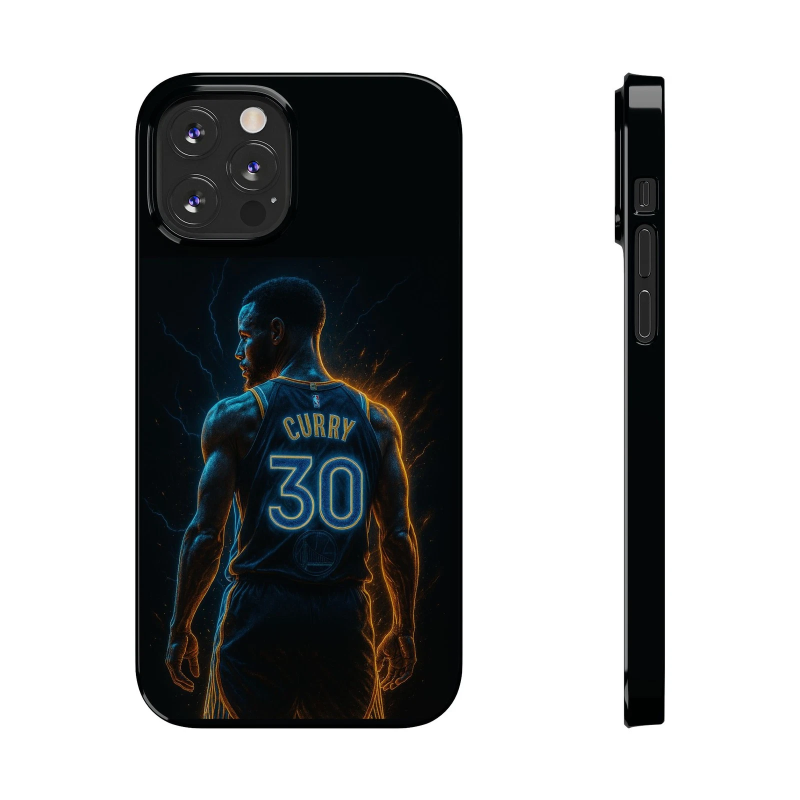 Stephen Curry Basketball iPhone Case, NBA Mobile Cover, Golden State Warriors