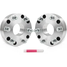 2 Pcs 5x4.75 2" Conversion Wheel Adapters For Chevy GMC 5 Lug to 6 Lug to 6x5.5