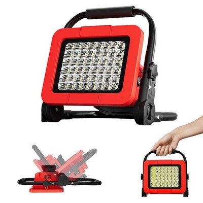 100W LED Arbeitsleuchte für Milwaukee 18V Akku tragbare Baustellenlampe Fluter