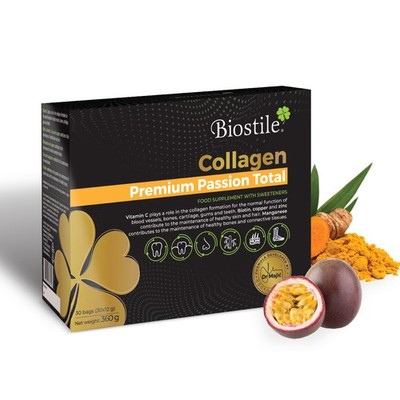 Biostile Collagen Premium Passion Total   5 Quellen von hydrolysiertem Kollagen