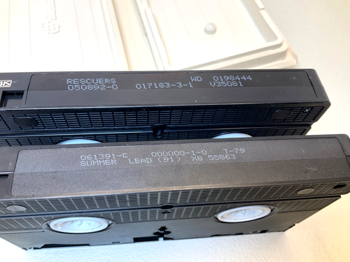 2- Walt Disney Black Diamond VHS '83 The Rescuers & '91 The Rescuers Down Under - Picture 10 of 12