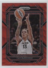 2023 Panini Prizm WNBA Ruby Wave Prizm Cayla George #58 1mz7